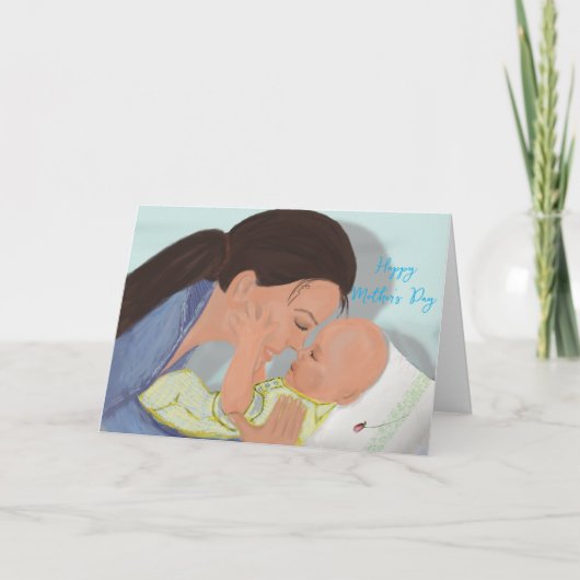 ママの母の日 カード (正面)