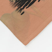 ママの毛布に娘からプレゼント フリースブランケット (角)