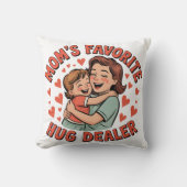 ママの特別なハグ屋さん クッション (正面)