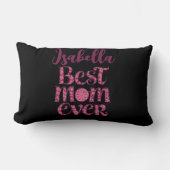 ママの特別なフォトコラージュ 引用 ランバークッション (正面)