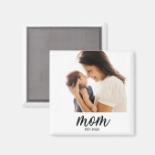 ママの特別な写真ギフト マグネット (正面/裏面)