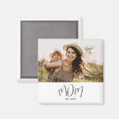 ママの特別な写真ギフト マグネット (正面/裏面)