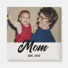 ママの特別な写真ギフト マグネット