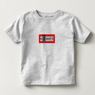 ママの男の子の幼児のTシャツ トドラーTシャツ