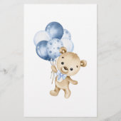 ママの男の子の赤ちゃんのシャワーをどれだけ知っているか (裏面)