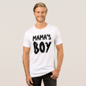 ママの男の子 メンズ ソンTシャツ トライブレンドTシャツ (正面全面)