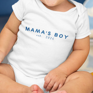 ママの男の子 誕生年 ベビーボディスーツ