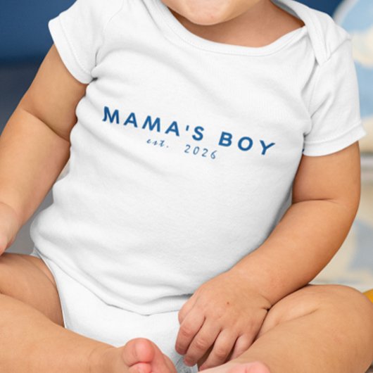 ママの男の子 誕生年 ベビーボディスーツ