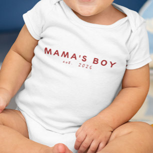 ママの男の子 誕生年 ベビーボディスーツ