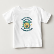 ママの目覚まし時計 トッドラーTシャツ