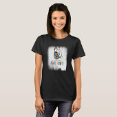 ママの絆 自閉症啓発 Tシャツ (正面フル)