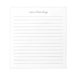 ママの脳ダンプリスト ノートパッド