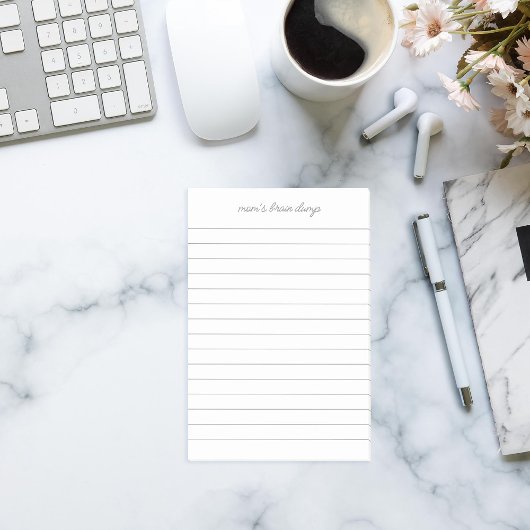 ママの脳ダンプリスト ポストイット