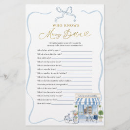 ママの良いゲームを知っているコケット・パリジャン