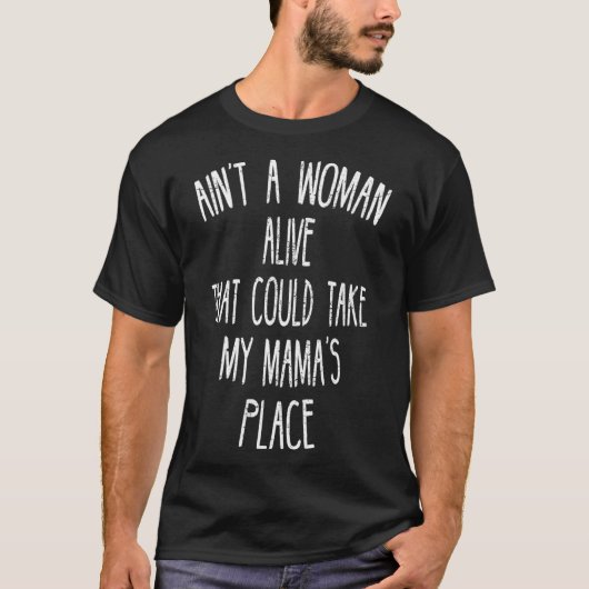 ママの計画を引き受けられる女じゃない Tシャツ (正面)