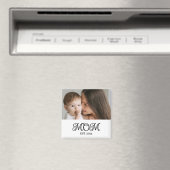 ママの記念写真ギフト マグネット (インサイチュ (食洗機))