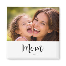 ママの記念写真ギフト マグネット