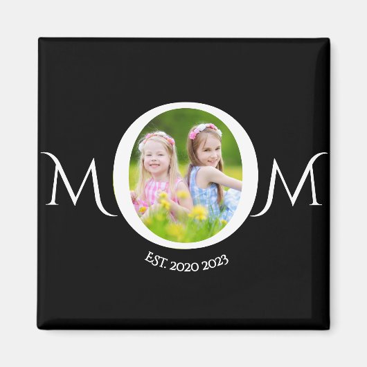 ママの記念写真 マグネット 母の日ギフト (正面)