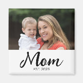ママの記念写真 マグネット 母の日 (正面)