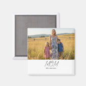 ママの記念写真 マグネット 母の日 (正面/裏面)