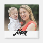 ママの記念写真 マザーズデー マグネット (正面)