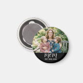 ママの記念写真 マザーズデー マグネット (正面/裏面)