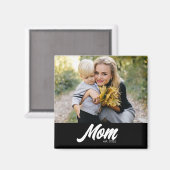 ママの記念写真 マザーズデー マグネット (正面/裏面)