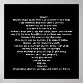 ママの詩 ポスター (正面)