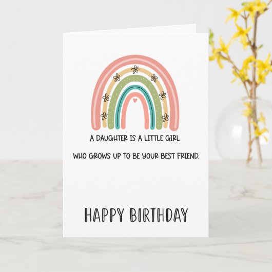 ママの誕生日おめでとう。面白いカード カード (黄色い花)