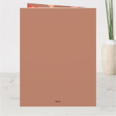 ママの誕生日カード 2枚の写真とテキストを追加 カード (裏面)