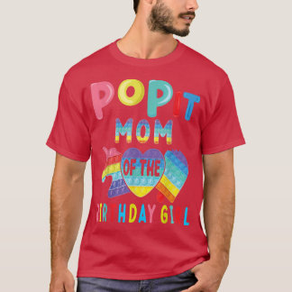 ママの誕生日ガールポップ・アートのイットユニコーン誕生日K Tシャツ