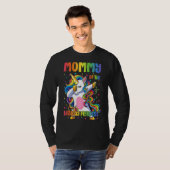 ママの誕生日プリンセス女の子ダビングUnicor Tシャツ (正面フル)