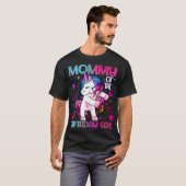 ママの誕生日女の子UnicornママMo Tシャツ (正面フル)