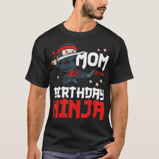 ママの誕生日忍者ママのパーティー最高の男の子 Tシャツ
