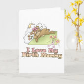 ママの誕生 カード (黄色い花)