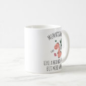 ママの贈り物 |Mumy Mug、Mummysaurus、Coffee Mug コーヒーマグカップ (正面右)