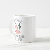 ママの贈り物 |Mumy Mug、Mummysaurus、Coffee Mug コーヒーマグカップ (正面左)