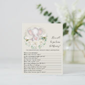 ママの赤ちゃんシャワーのゲームをどれだけ知っているか (スタンド正面)