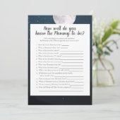 ママの赤ちゃんシャワー最高のゲームを知っているクマ 招待状 (スタンド正面)