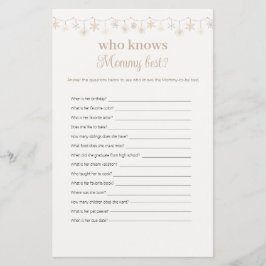 ママの赤ちゃんシャワー最高のゲームを知っているボホ