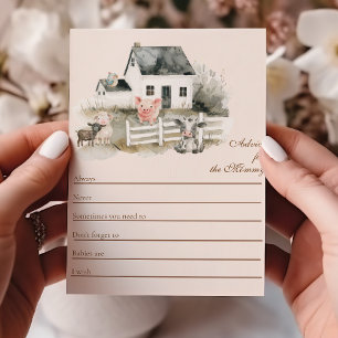 ママの赤ちゃんシャワー用アドバイス