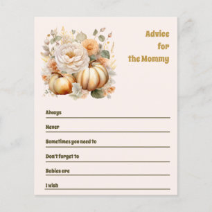 ママの赤ちゃんシャワー用アドバイス