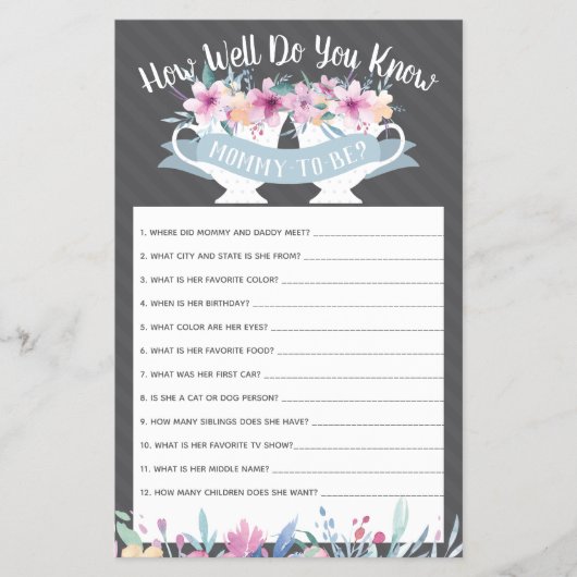 ママの遊び心はどのくらいよく知ってる チラシ (正面)