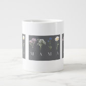 ママの野の花　母の日と誕生日 ジャンボコーヒーマグカップ (正面)
