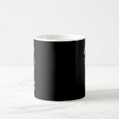 ママの闘いは私の闘い 乳がん啓発 1 コーヒーマグカップ (中央)