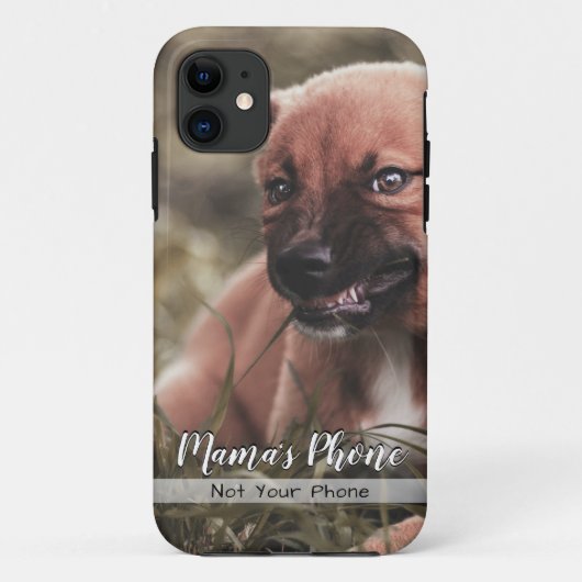 ママの電話 Case-Mate iPhoneケース (裏面)