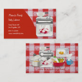 ママの食べ物 コーリングカード (正面/裏面)