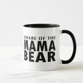 ママのBear用心して下さい マグカップ
