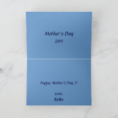 ママのMデイカード カード (内部)