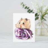 ママはがきのバラ ポストカード (スタンド正面)